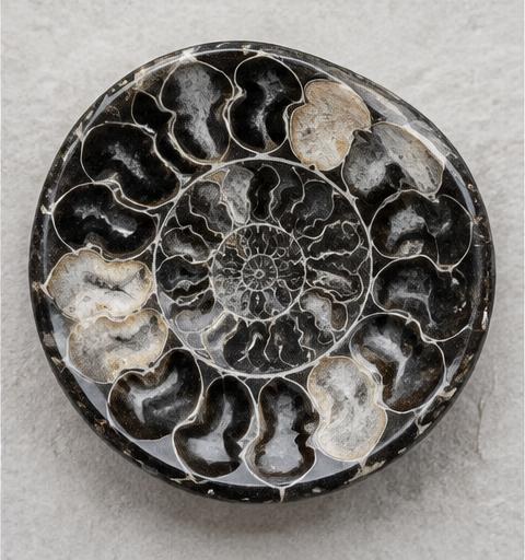 Representative polished fossil products